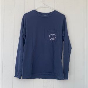 Ivory Ella navy blue t shirt